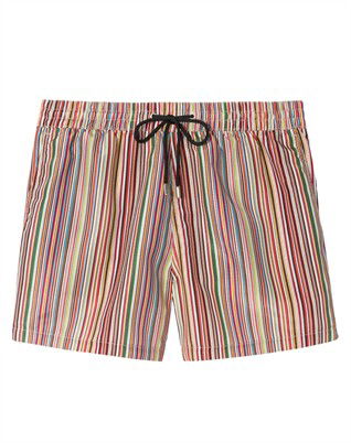 Signature Stripe Badeshorts